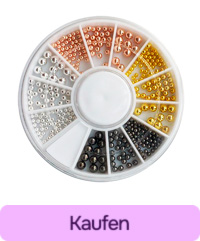 Caviar-Perlen/Bulions MANY BEAUTY für Nageldesign